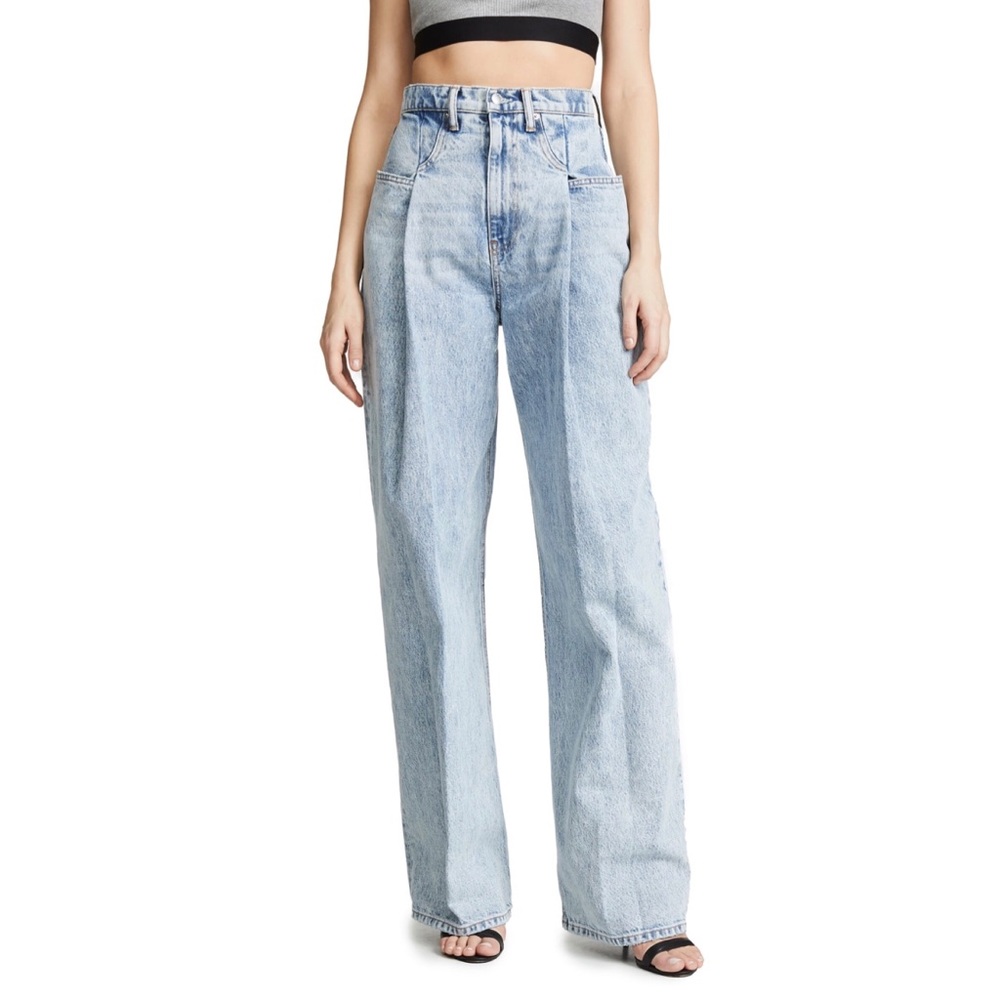 Wishlist - Alexander Wang Brace Pleated Jeans